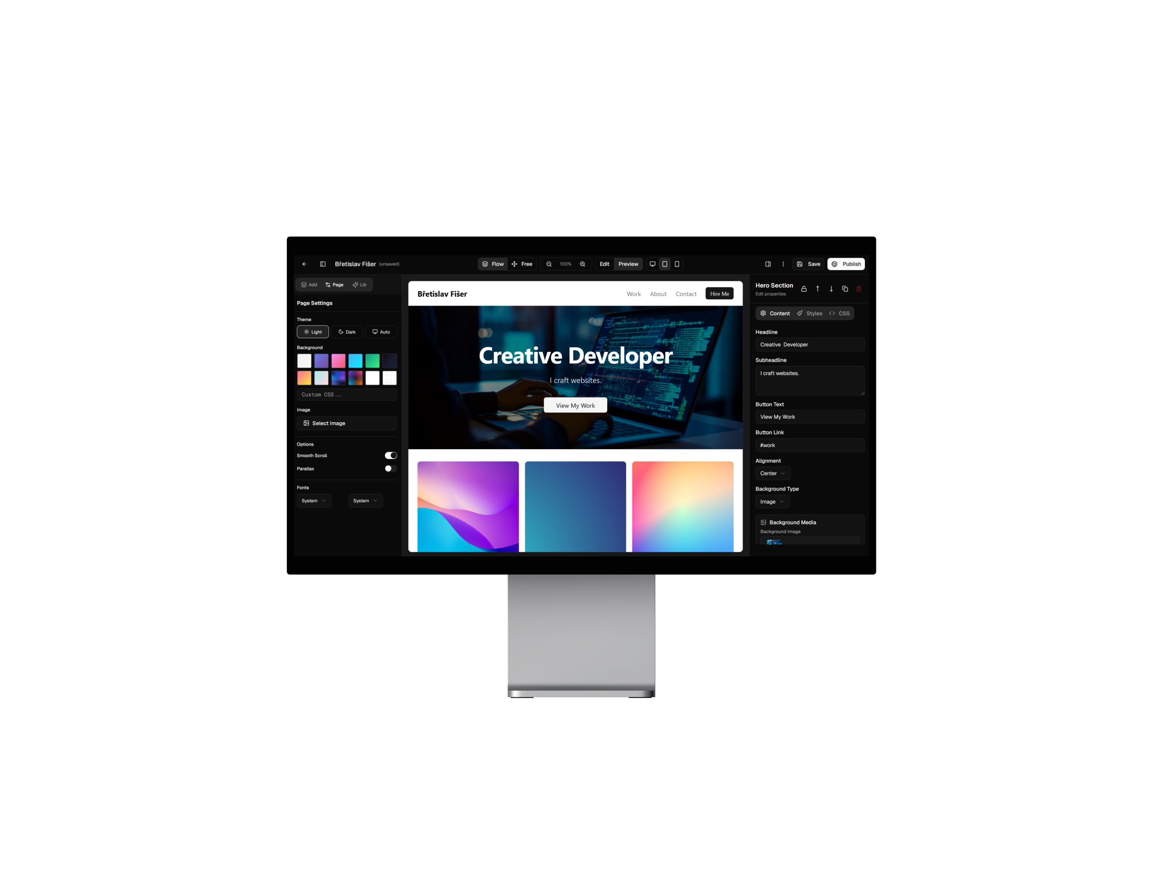 MockupBuilder preview